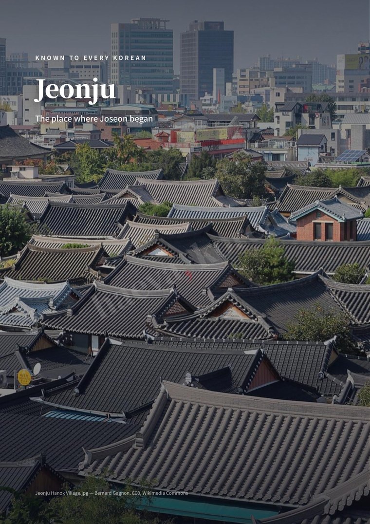 Jeonju, a City Guide