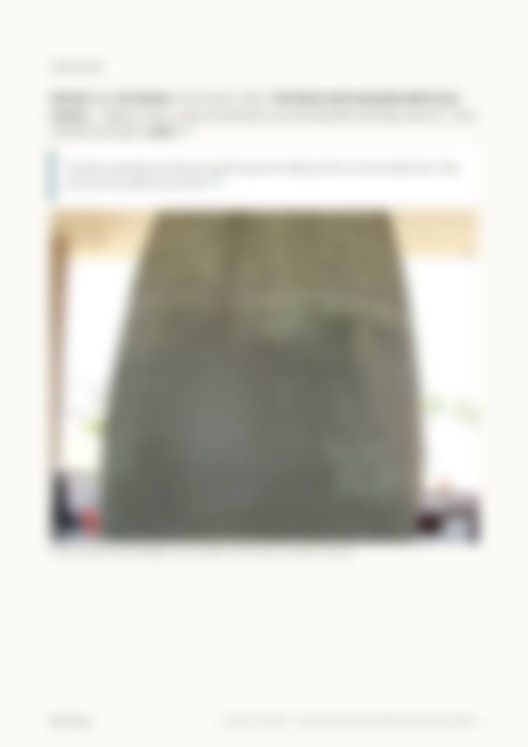 Locked page preview, blurred