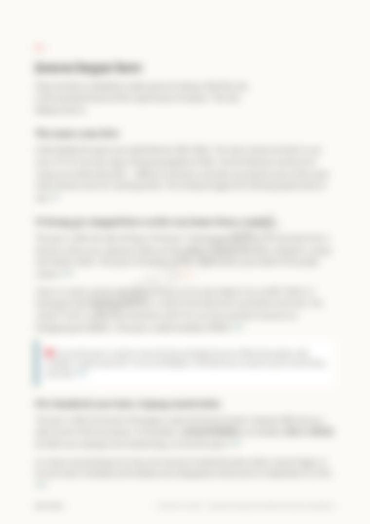 Locked page preview, blurred