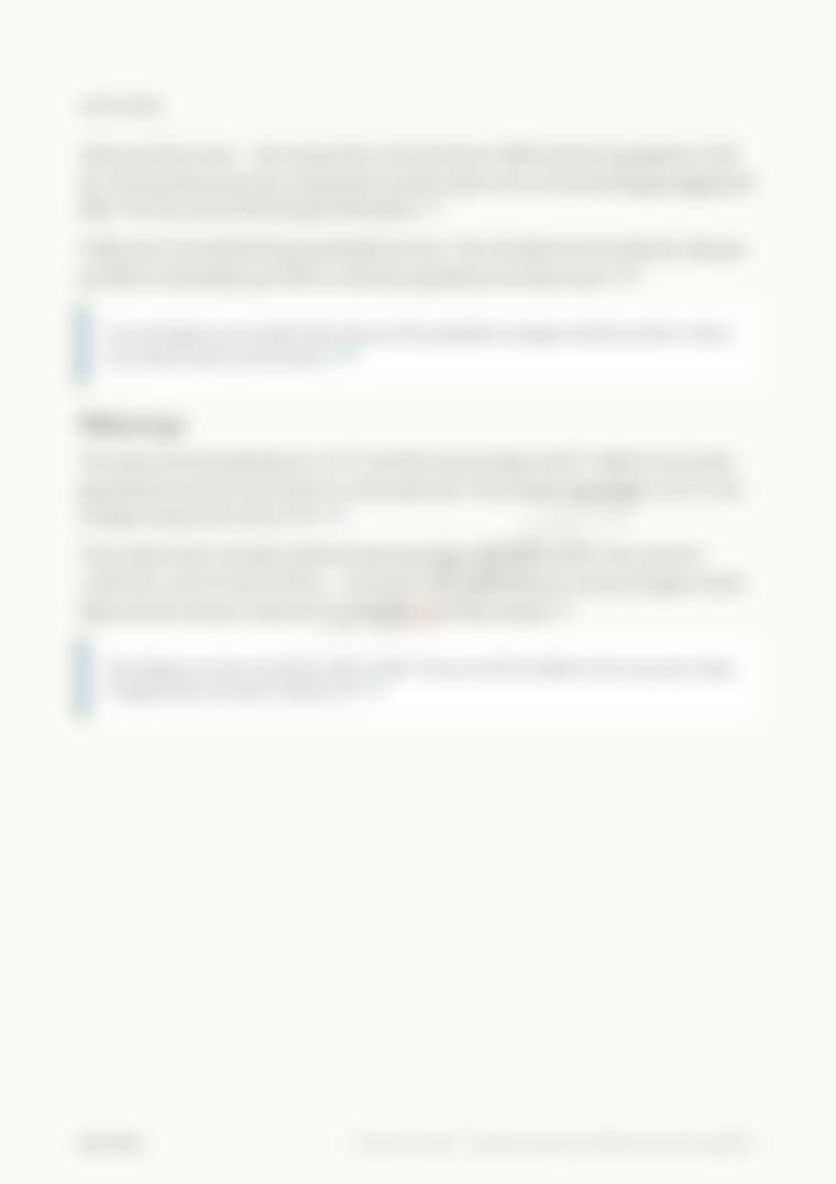 Locked page preview, blurred