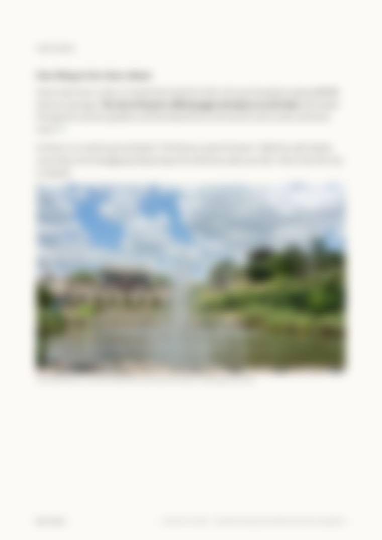 Locked page preview, blurred