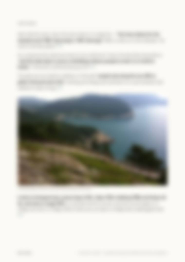 Locked page preview, blurred