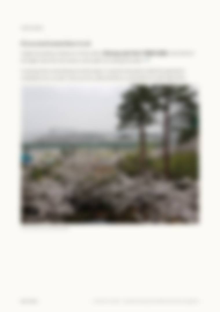Locked page preview, blurred