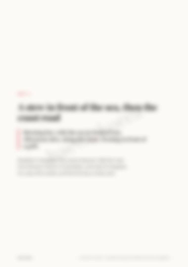 Locked page preview, blurred