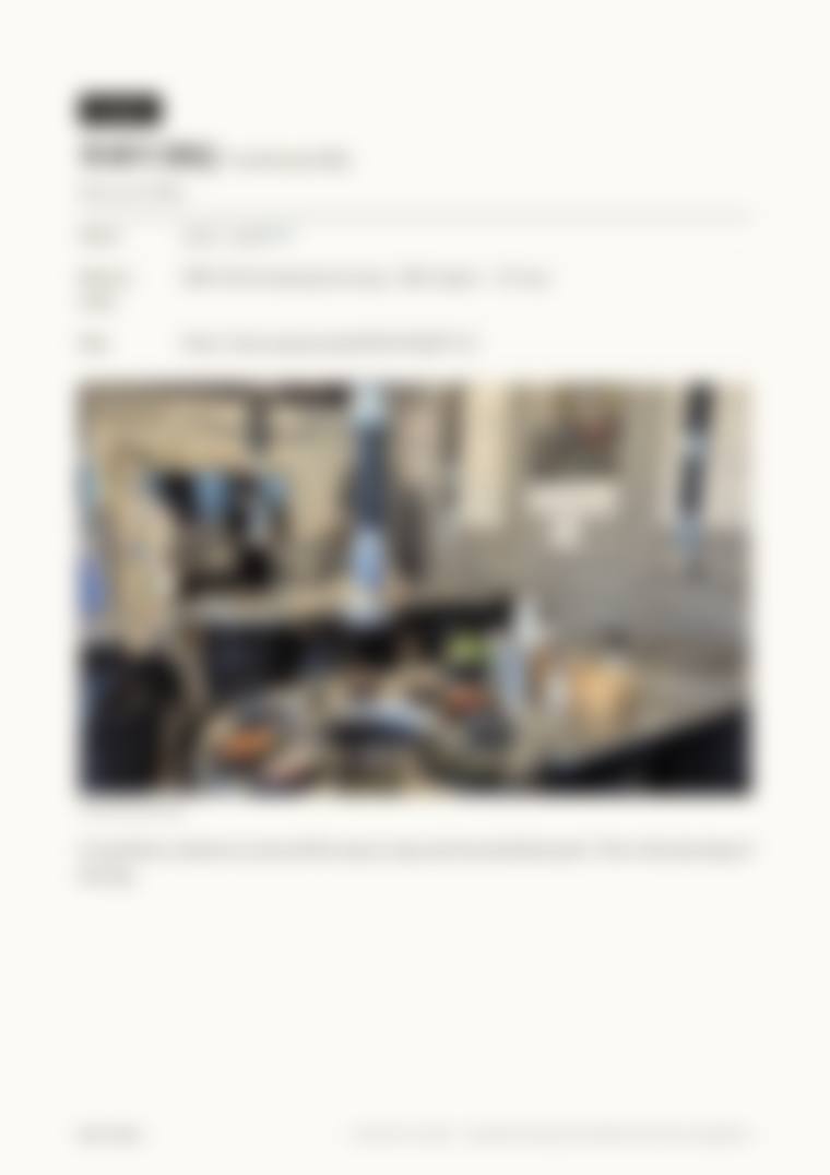 Locked page preview, blurred