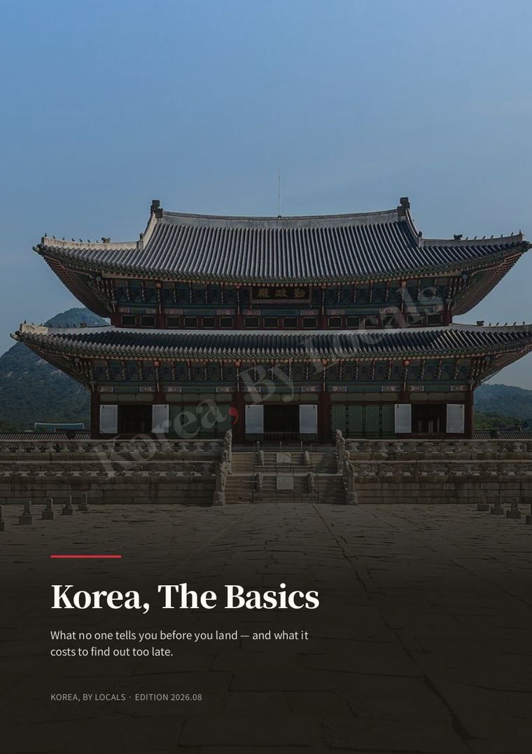 Korea, The Basics — cover