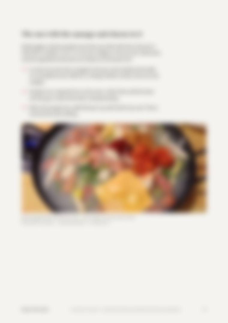 Locked page preview, blurred