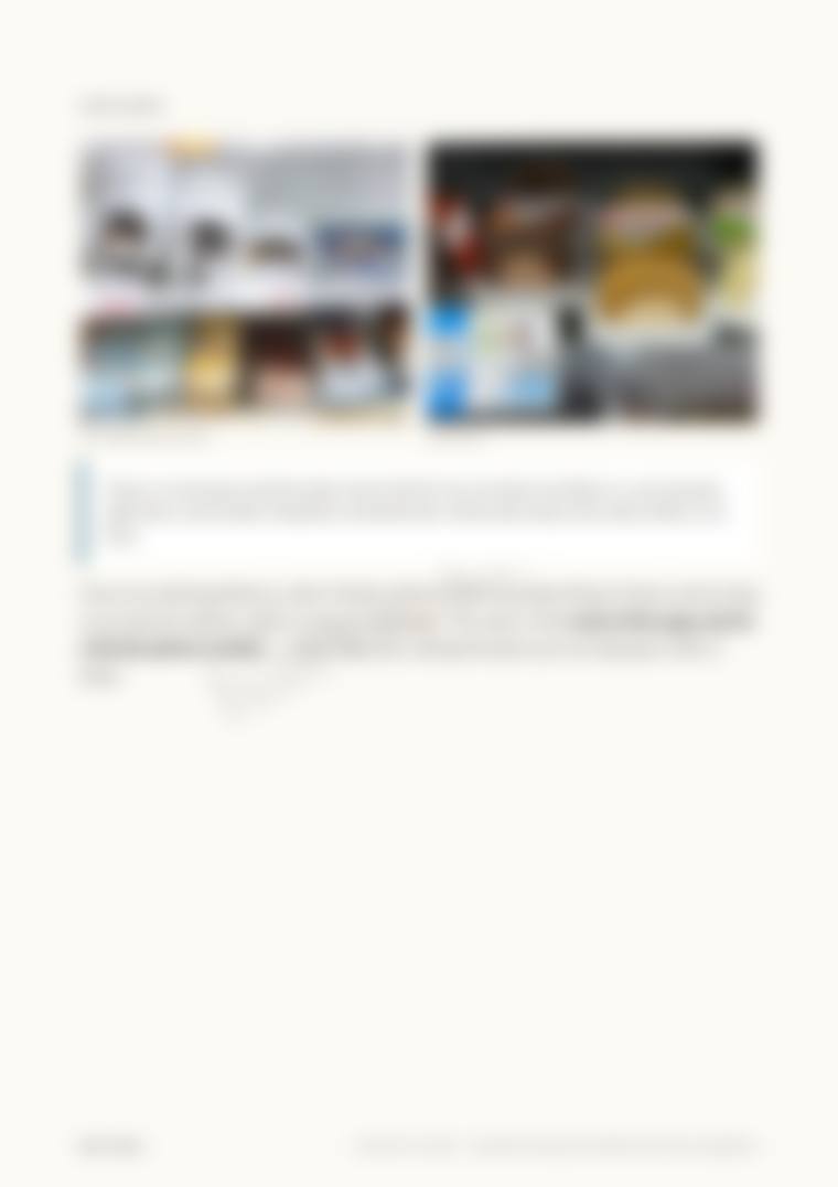 Locked page preview, blurred